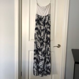Splendid strapless maxi dress XS
